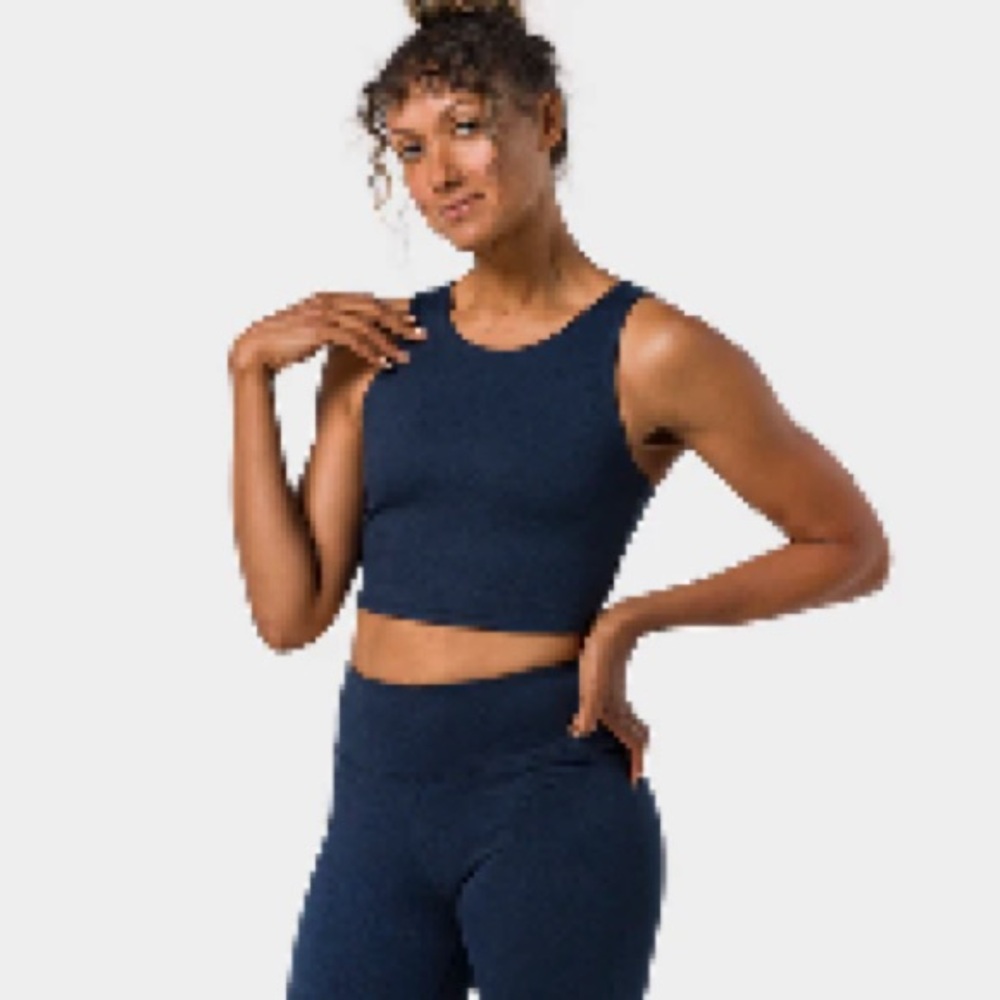 Manduka Dhara Tank Midnight Heather
